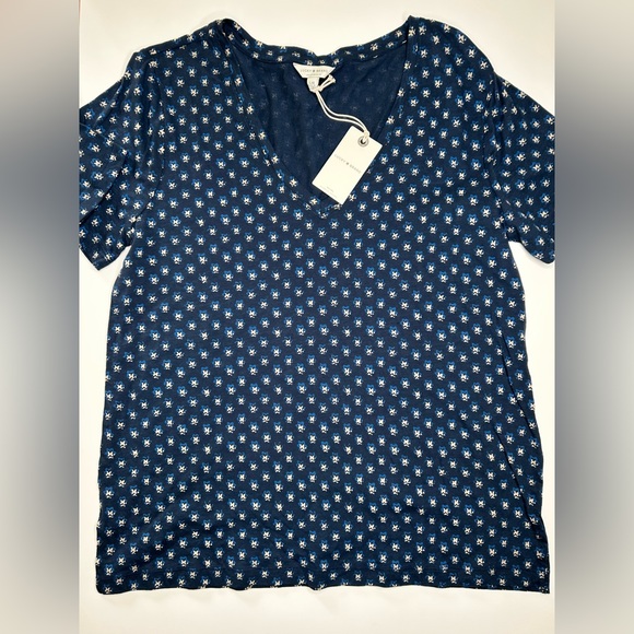 NWT Lucky Brand Angeles Dot Print Size Large - Picture 5 of 10